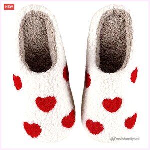 Fuzzy Memory Foam Slippers Plush Indoor Outdoor Comfort House Shoes Cozy